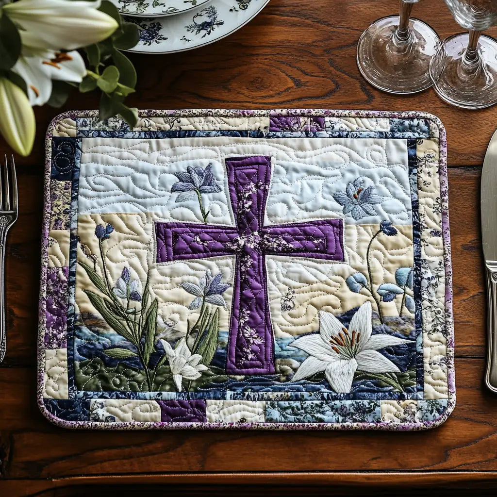Easter Bliss Quilted Place Mat