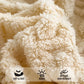 360° All-Around Stretch Plush Knit Fitted Sheet with 2 Pillowcases