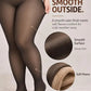 Women's Fleece Lined Tights Body Slimming Leggings Sheer Fake Translucent
