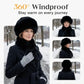 Winter Plush Thickened Scarf and Hat Warm Set