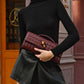 Women's Woven Evening Clutch Handbags