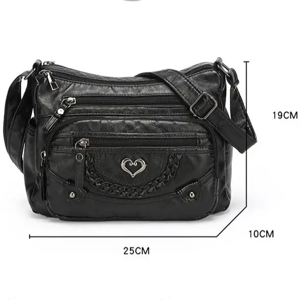 Multi-Pocket Crossbody Bag for Everyday Carry