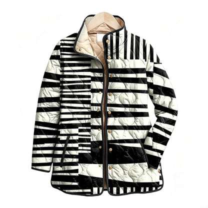 Aina Printed Quilted Jacket