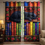 Reading Nook Quilted Curtains
