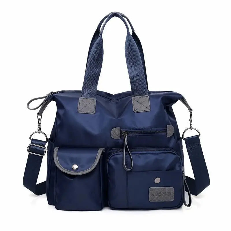 Large Capacity Waterproof Multi-Pocket Tote Bag