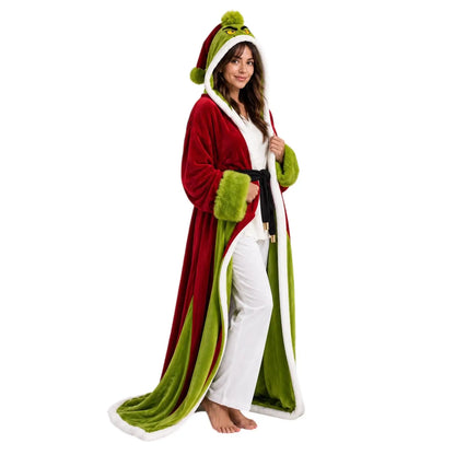 🔥Wearable Heated Blanket with Foot Pocket Sherpa