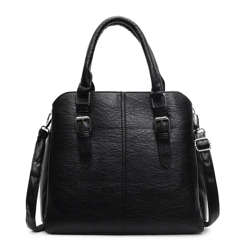 Women's Elegant PU Leather Square Handbag