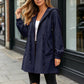 Women's Lightweight Waterproof Rain Coat with Hood