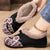 Women’s Winter Ankle Floral Embroidered Shoes