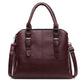 Women's Elegant PU Leather Square Handbag