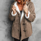 Cozy Sherpa Lined Toggle Coat with Hood
