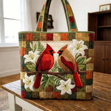 Crimson Love Handmade Tote Bag
