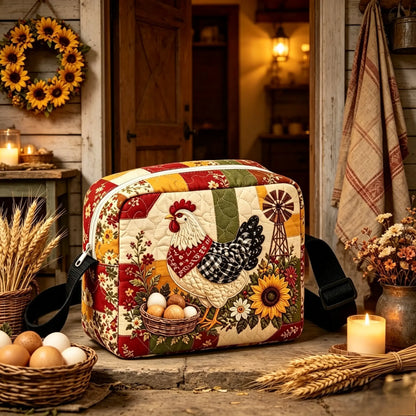 Farmhouse Quilted Crossbody Bag