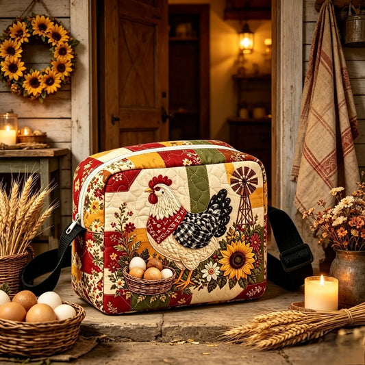 Farmhouse Quilted Crossbody Bag