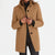 Women's Button-Front Stand Collar Fall Coat