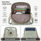 PU Small Openwork Carving Lightweight Crossbody Phone Bag