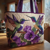 Hummingbird Handmade Tote Bag