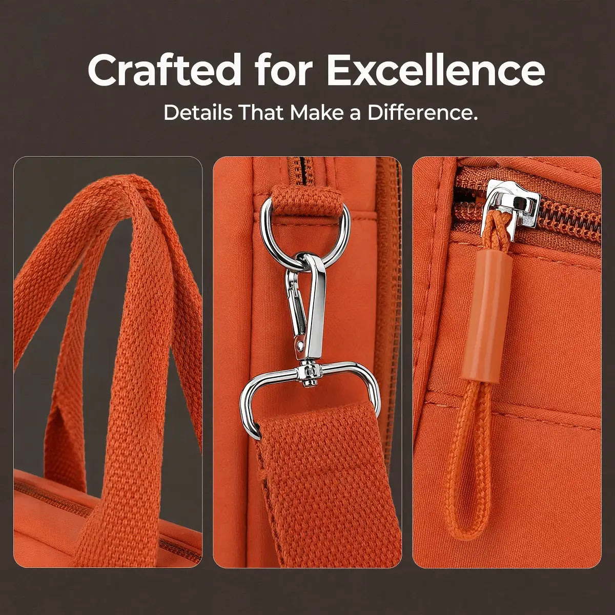 Large Capacity Multifunctional Crossbody Bag