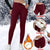 Women's High Waist Fleece Lined Thermal Pants