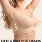 Adjustable Wireless Flexi-Lift Comfy Minimizer Bra