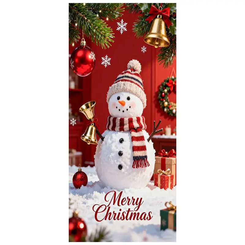 Christmas Door Cover – Instant Holiday Decor