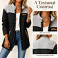 Women's Casual Color Blocked Cotton Padded Jacket