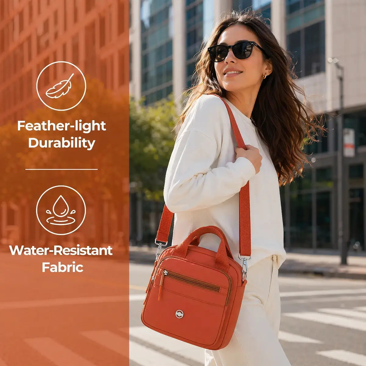 Large Capacity Multifunctional Crossbody Bag