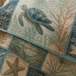 Sea Turtle Quilted Bedding Set