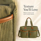 Corduroy Multi-Pocket Convertible Tote Bag