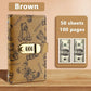 A6 Savings Notebook with Lock - Budget Planner & Organizer