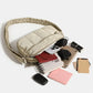 Nylon Lightweight Puffer Crossbody Bag for Women