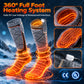 Heated Thermal Socks With Three Adjustable Temperature Settings