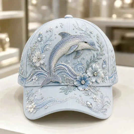 Dolphin 3D-printed Creature Pattern Cap