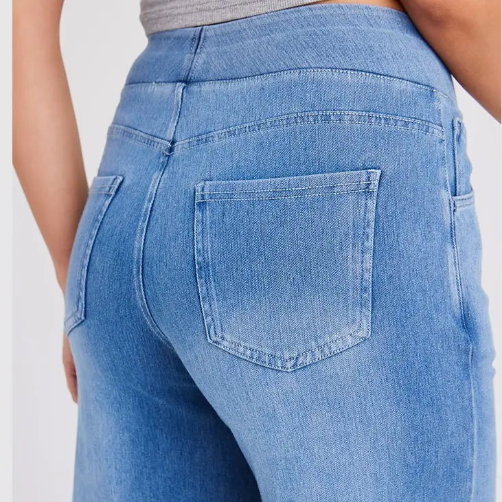 Women's High Waisted Slimming High Elasticity Casual Denim Pants