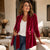 Full Size Velvet Open-Front Cardigan Plus Size