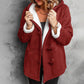 Cozy Sherpa Lined Toggle Coat with Hood