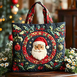 Santa Claus Handmade Tote Bag
