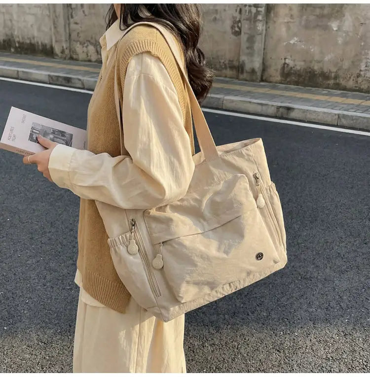 Multifunctional Large Capacity Commuter Tote Bag
