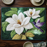 Magnolia & Hummingbird Quilted Place Mat
