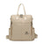 Anti-Theft Vintage Quilted Nylon Women's Backpack