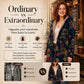 💖Women's Vintage Leaf Print Hooded Coat