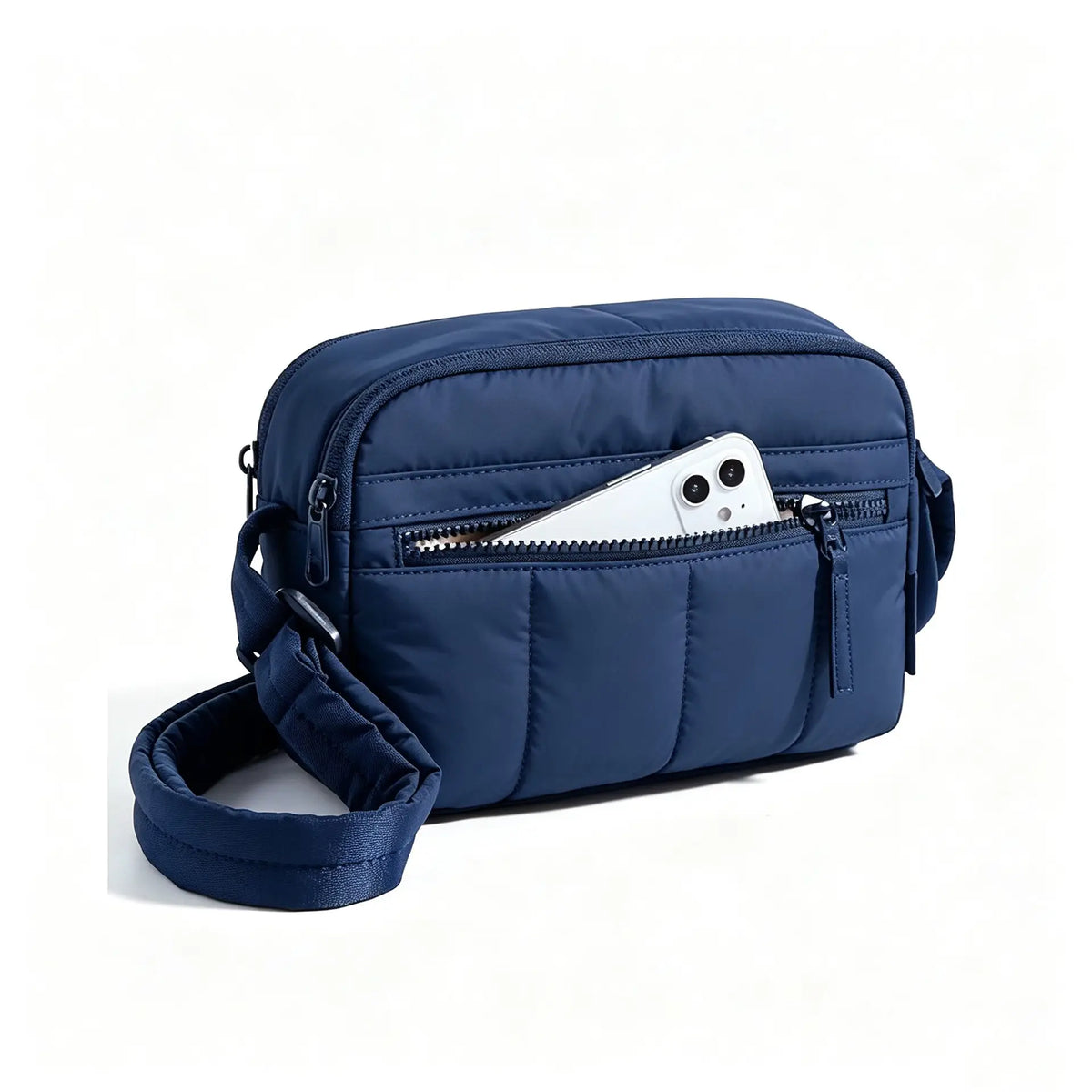 Nylon Lightweight Puffer Crossbody Bag for Women