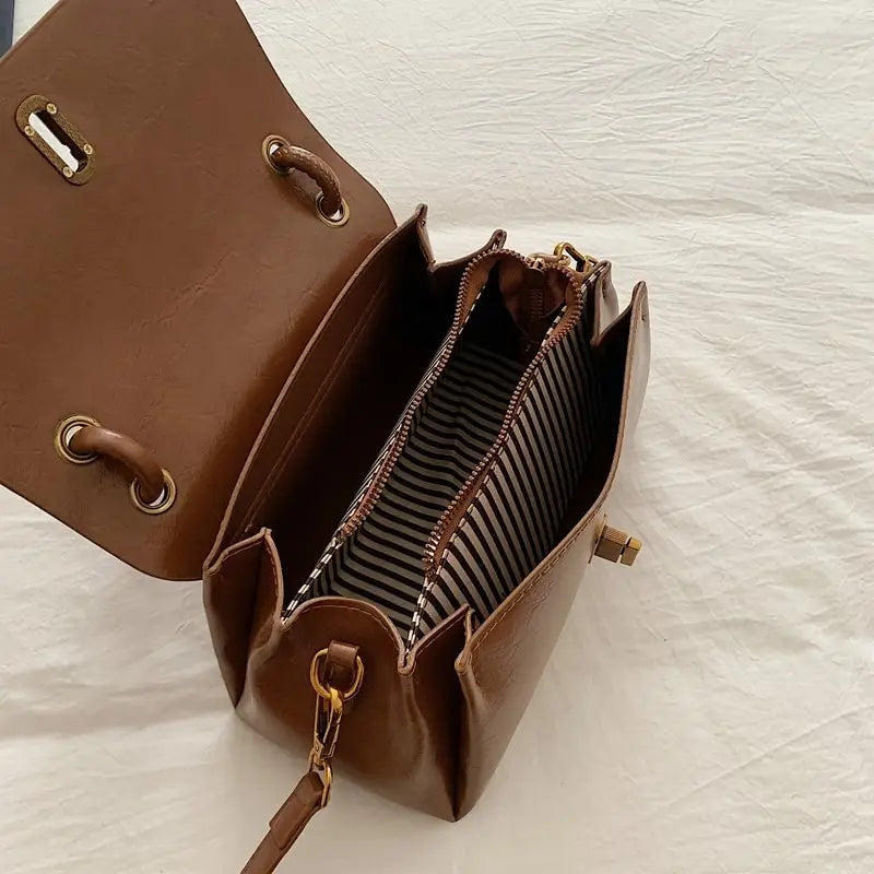 Top Handle Crossbody Bag