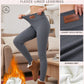 Women's Fleece-Lined High-Waist Leggings with Pockets