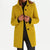 Women's Button-Front Stand Collar Fall Coat