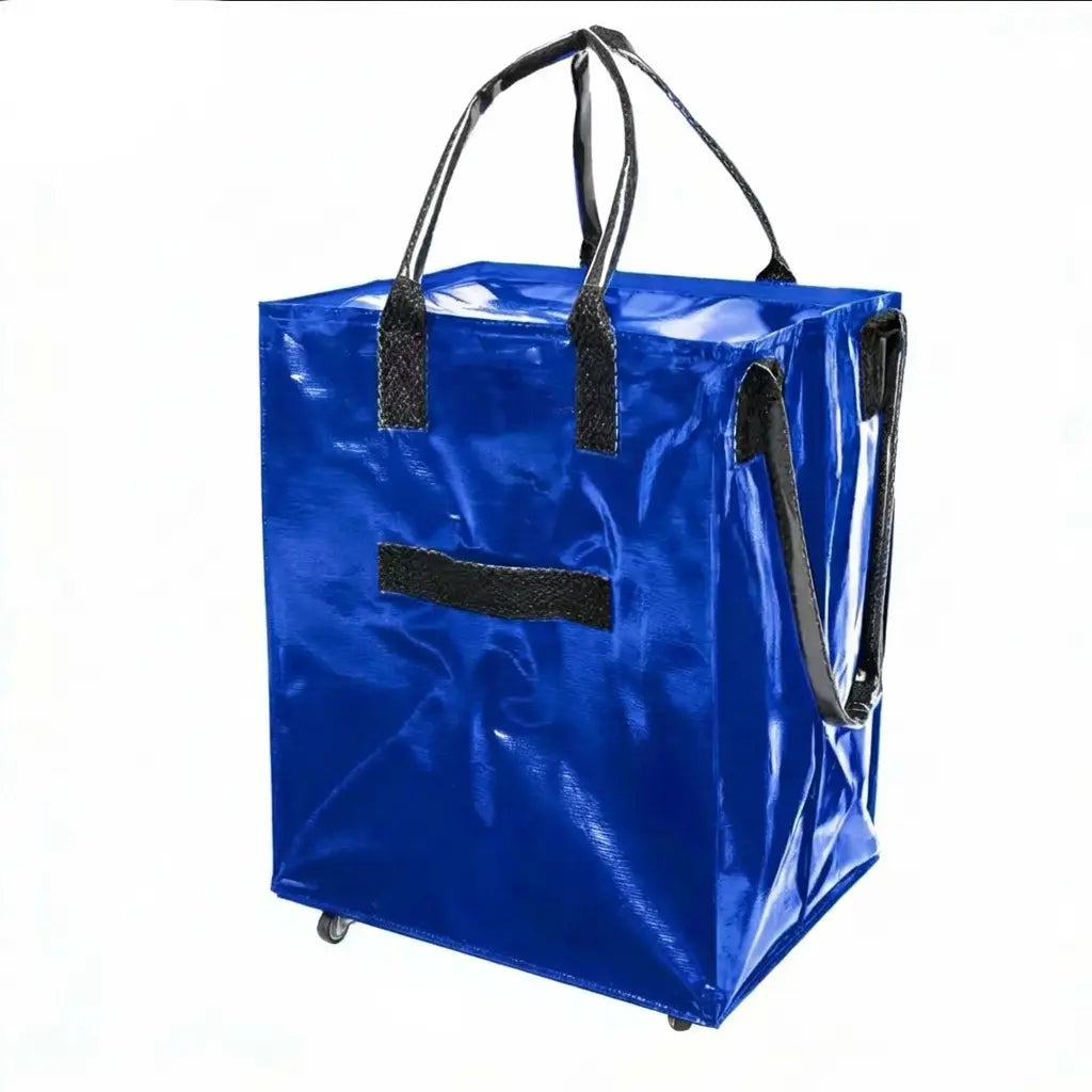 Reusable Rolling Grocery Bag with Wheels