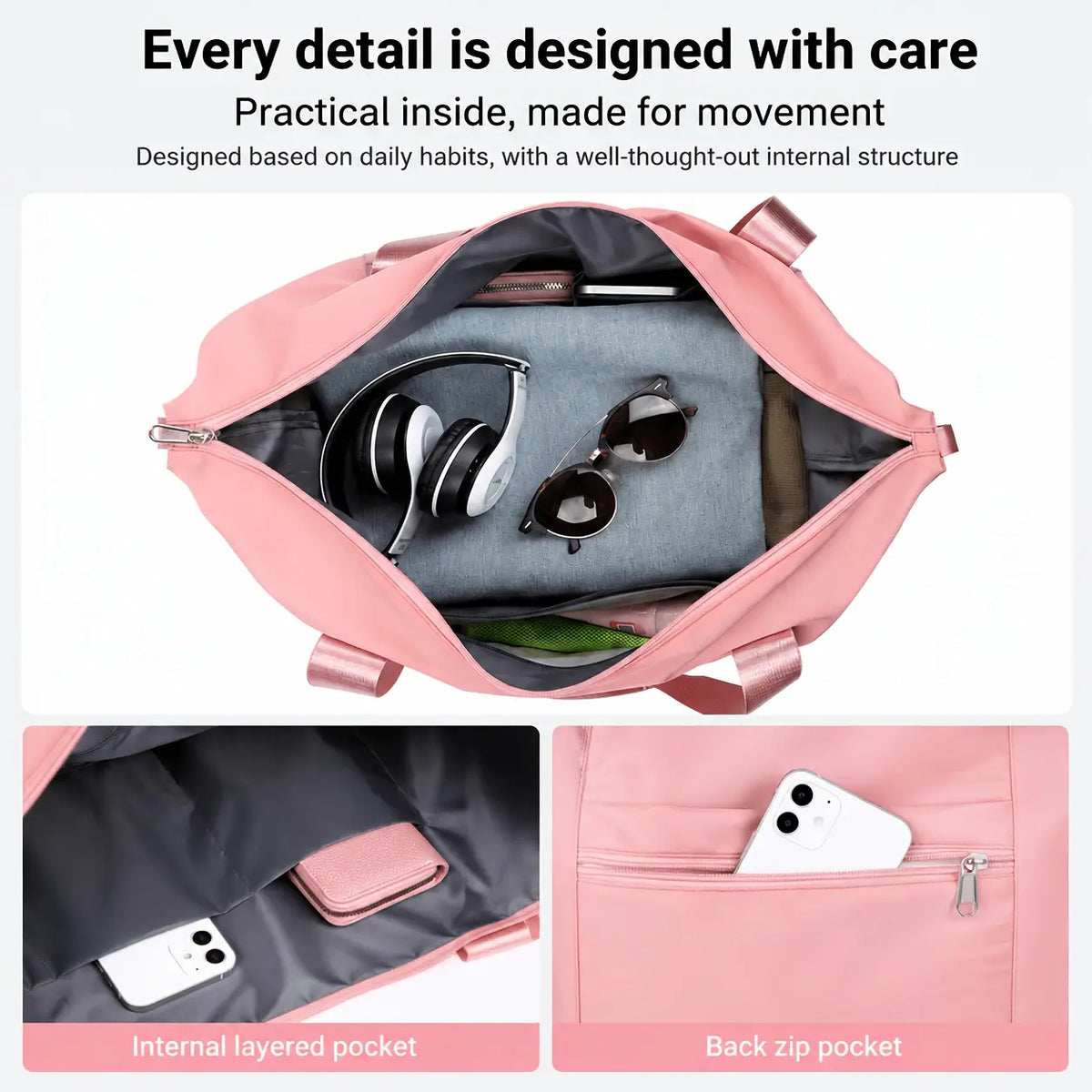 Foldable Carry-On Travel Bag