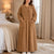 Women's Thick Long-Sleeve Look House Dress