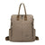 Anti-Theft Vintage Quilted Nylon Women's Backpack