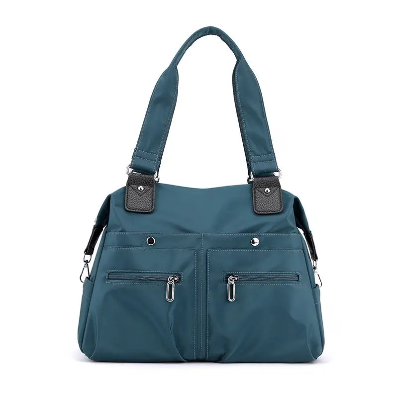 Waterproof Multi Pocket Resistant Nylon Handbag